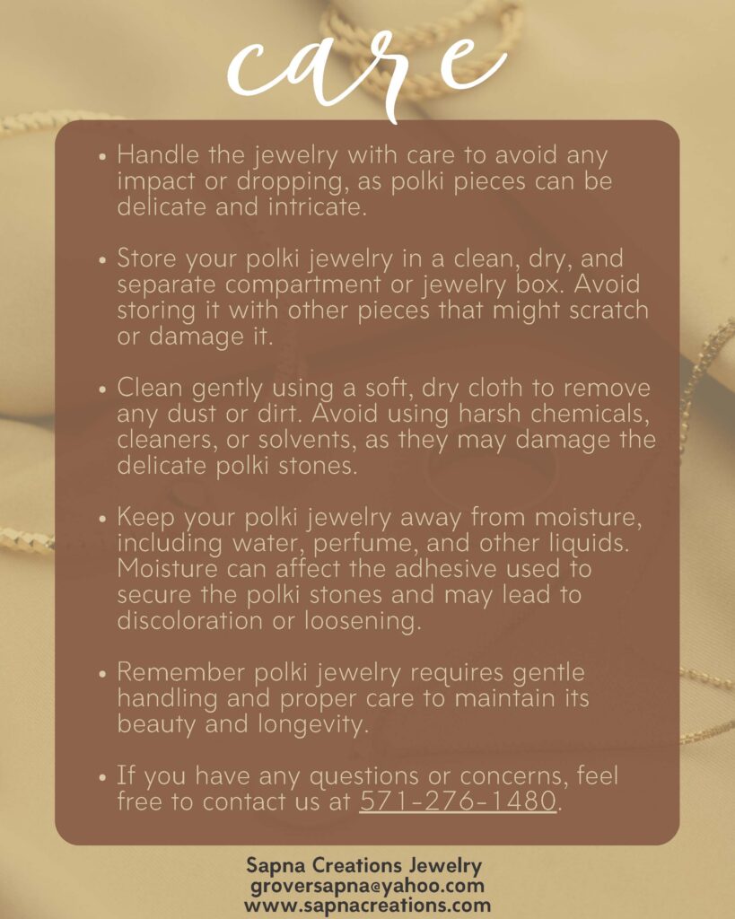 Taking Care Of Your Jewelry