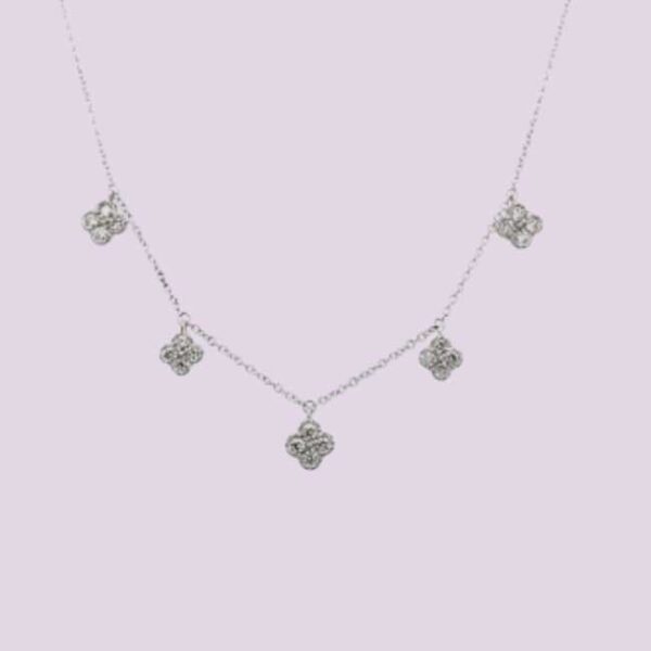 Diamond Clover Necklace