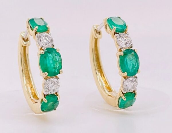 emerald earrings