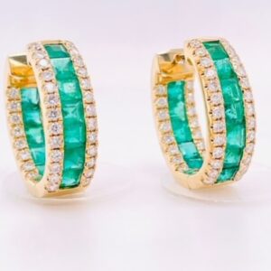 emerald earrings